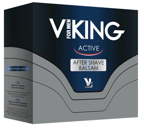 Balsam dupa ras Active, 95ml, Viking