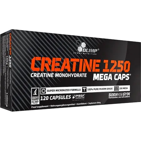 Creatina monohidratata micronizata, 120 capsule, Olimp Sport Nutrition Creatina monohidratata micronizata, 120 capsule, Olimp Sport Nutrition