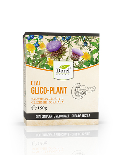 Ceai Glico-plant pancreas sanatos glicemie normala, 150g, Dorel Plant Ceai Glico-plant pancreas sanatos glicemie normala, 150g, Dorel Plant