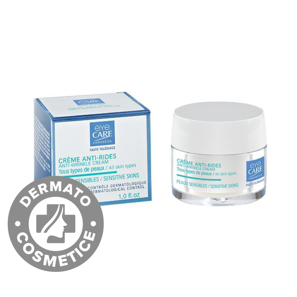 Crema antirid pentru ten sensibil si alergic, 30ml, Eye Care Cosmetics Crema antirid pentru ten sensibil si alergic, 30ml, Eye Care Cosmetics