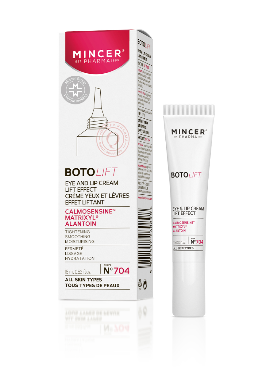 Crema pentru ochi si buze cu efect de lifting BotoLift, 15ml, Mincer Pharma Crema pentru ochi si buze cu efect de lifting BotoLift, 15ml, Mincer Pharma