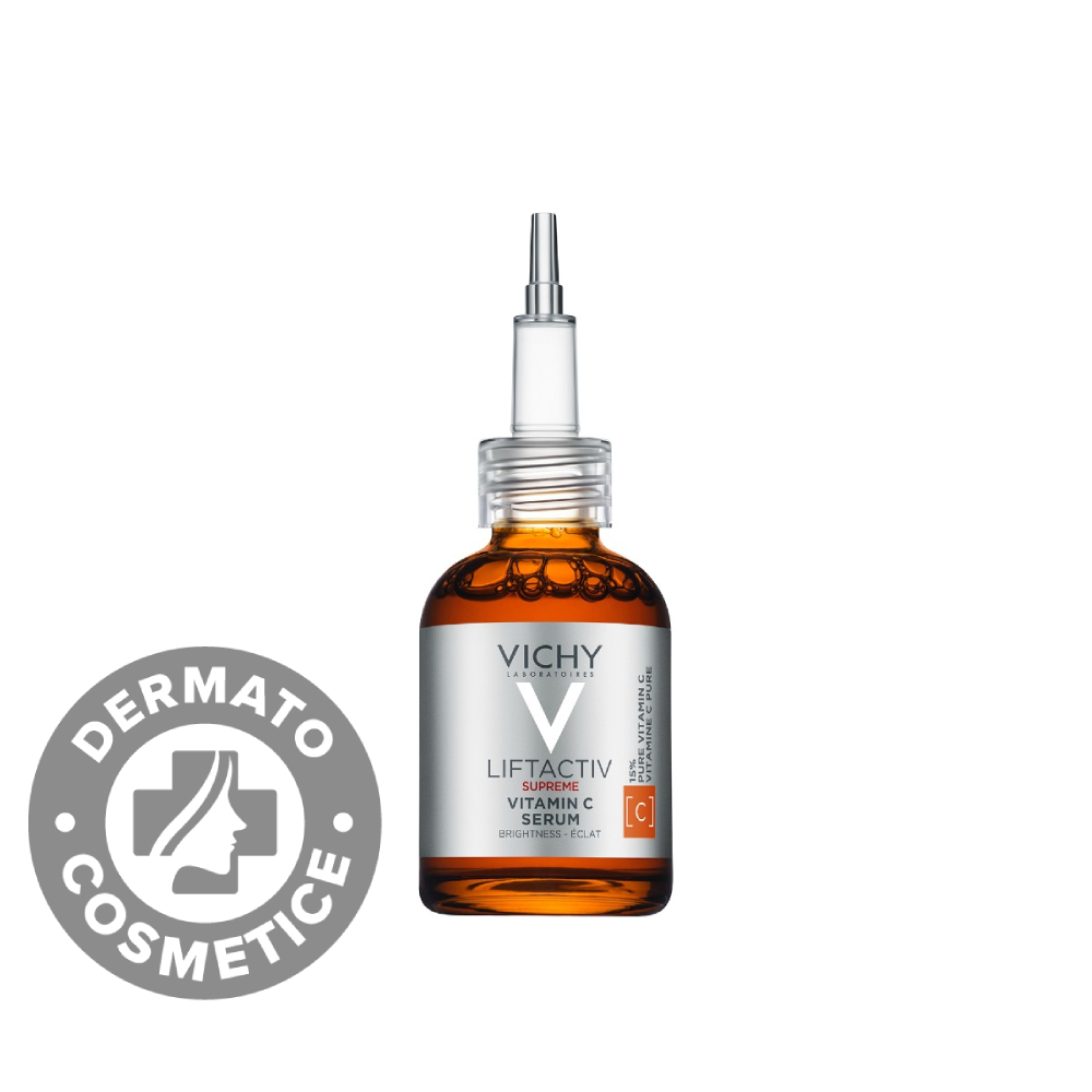 Ser vitamina C cu efect corector antioxidant Liftactiv Supreme, 20ml, Vichy Ser vitamina C cu efect corector antioxidant Liftactiv Supreme, 20ml, Vichy
