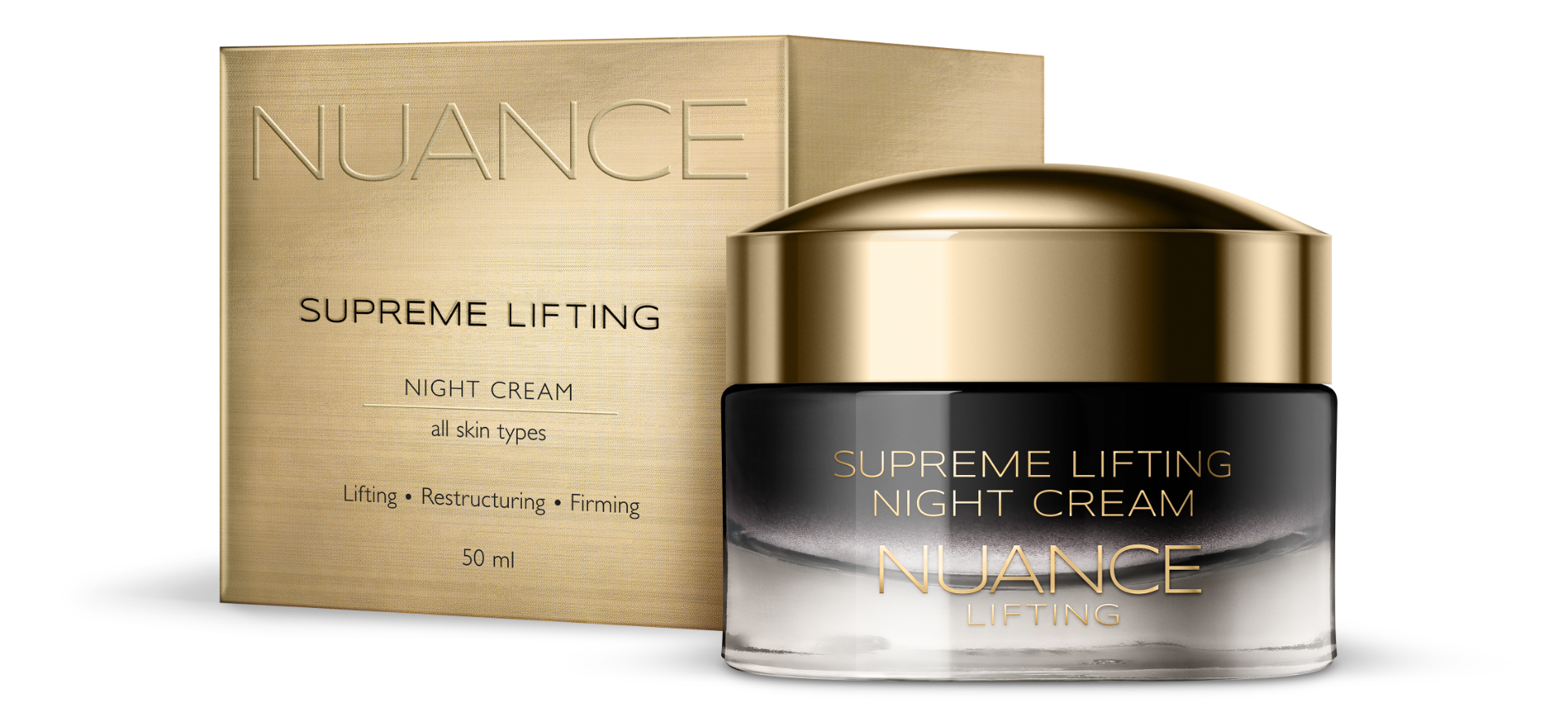 Crema de noapte Supreme Lifting, 50ml, Nuance