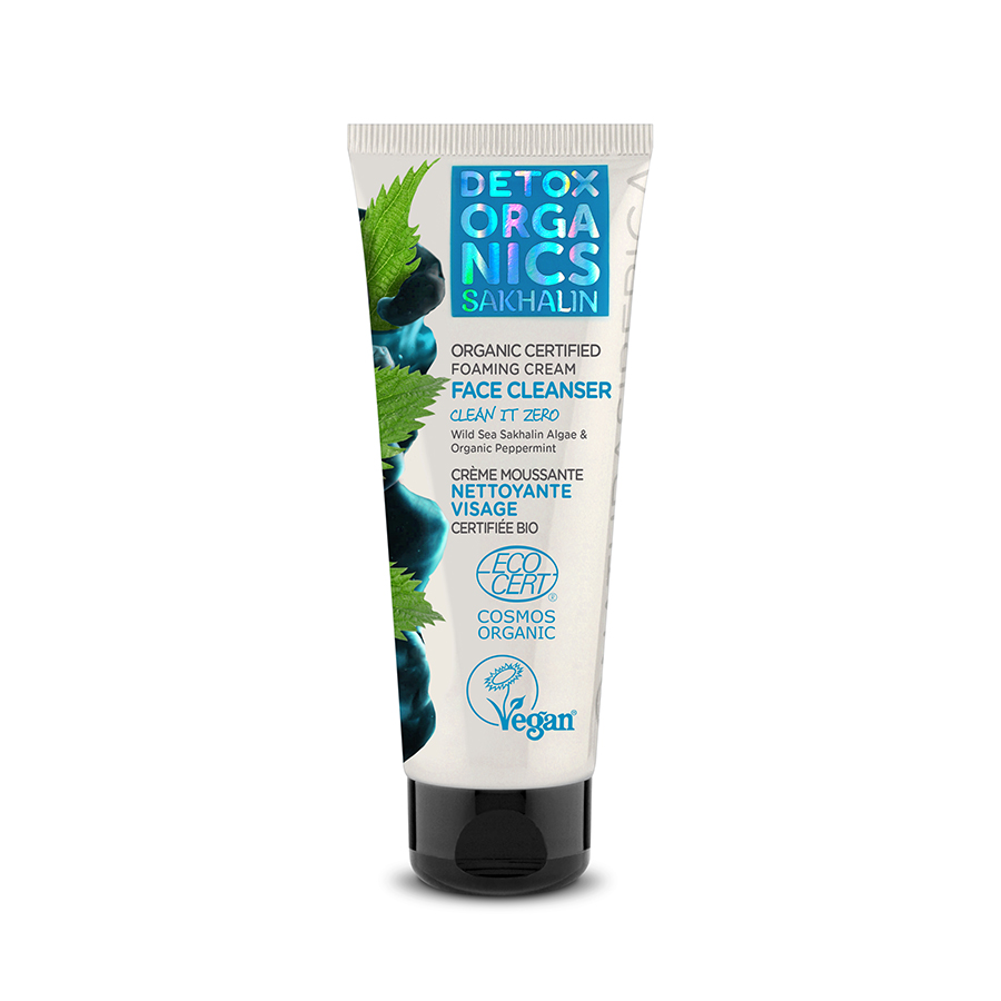 Crema pentru curatare faciala Detox Sakhalin, 75ml, Natura Siberica Crema pentru curatare faciala Detox Sakhalin, 75ml, Natura Siberica