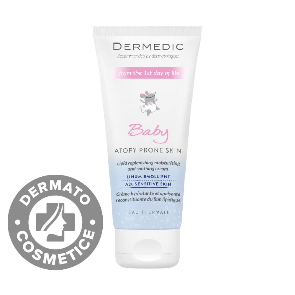 Crema calmanta relipidanta si hidratanta Baby, 100ml, Dermedic Crema calmanta relipidanta si hidratanta Baby, 100ml, Dermedic