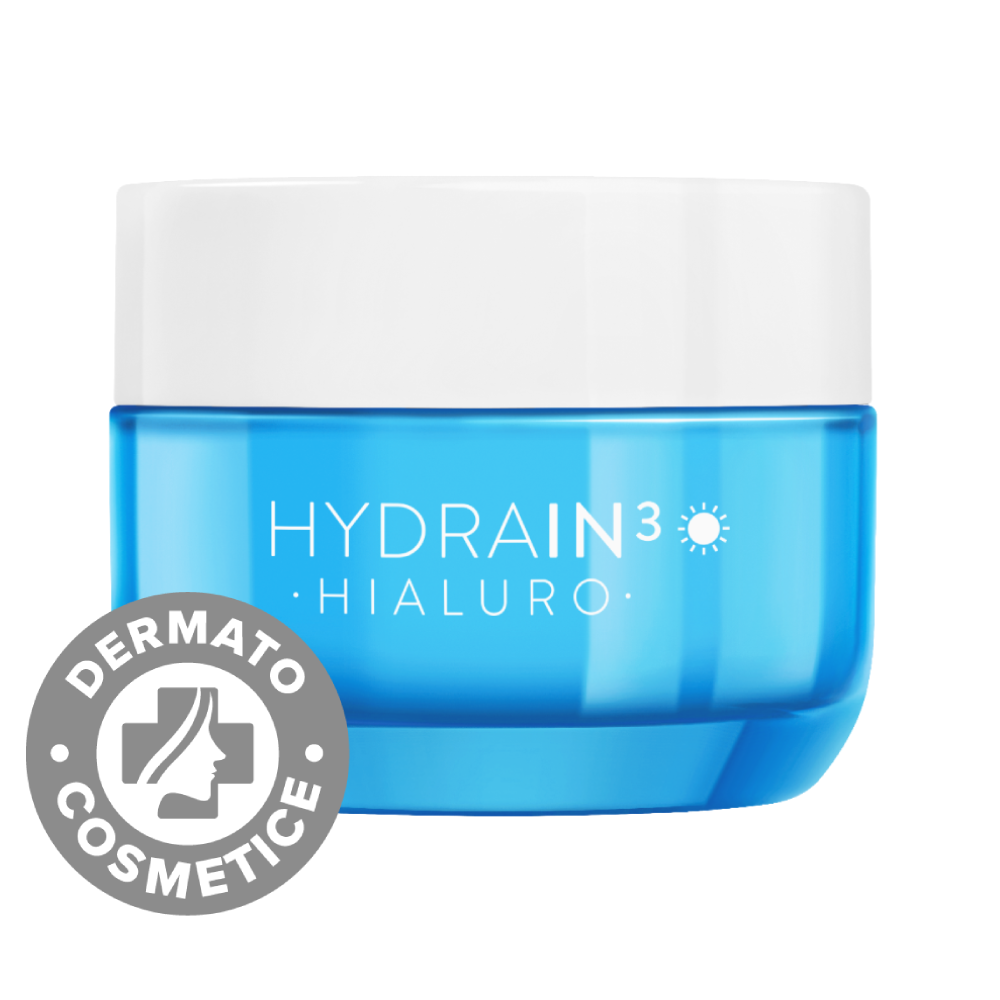 Crema intens hidratanta SPF 15 Hydrain3 Hialuro, 50ml, Dermedic Crema intens hidratanta SPF 15 Hydrain3 Hialuro, 50ml, Dermedic