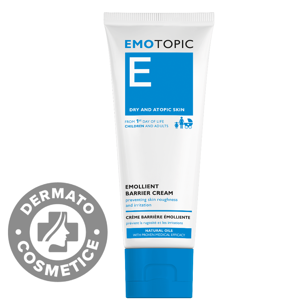 Crema emolienta pentru fata si corp pentru ten atopic foarte uscat Dry and Atopic E, 75ml, Pharmaceris Crema emolienta pentru fata si corp pentru ten atopic foarte uscat Dry and Atopic E, 75ml, Pharmaceris