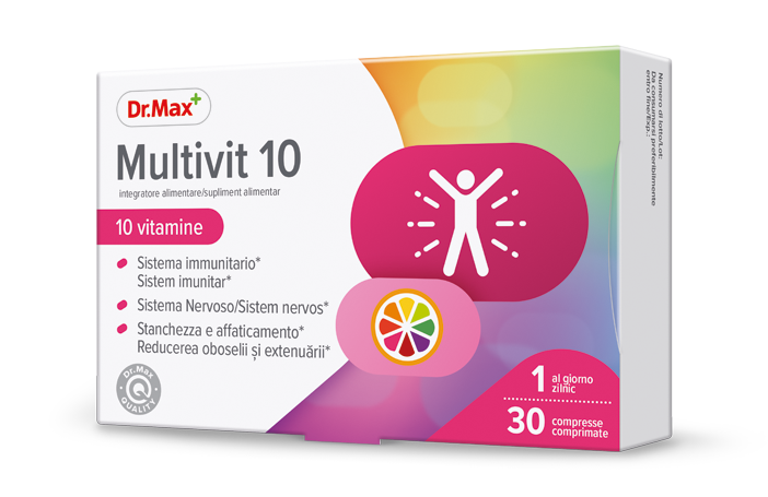 Dr. Max Multivit 10, 30 comprimate filmate