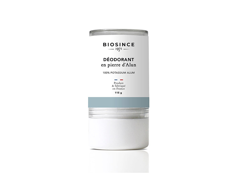 Deodorant organic solid din piatra de Alaun fara aluminiu, 115g, Biosince 1975 Deodorant organic solid din piatra de Alaun fara aluminiu, 115g, Biosince 1975