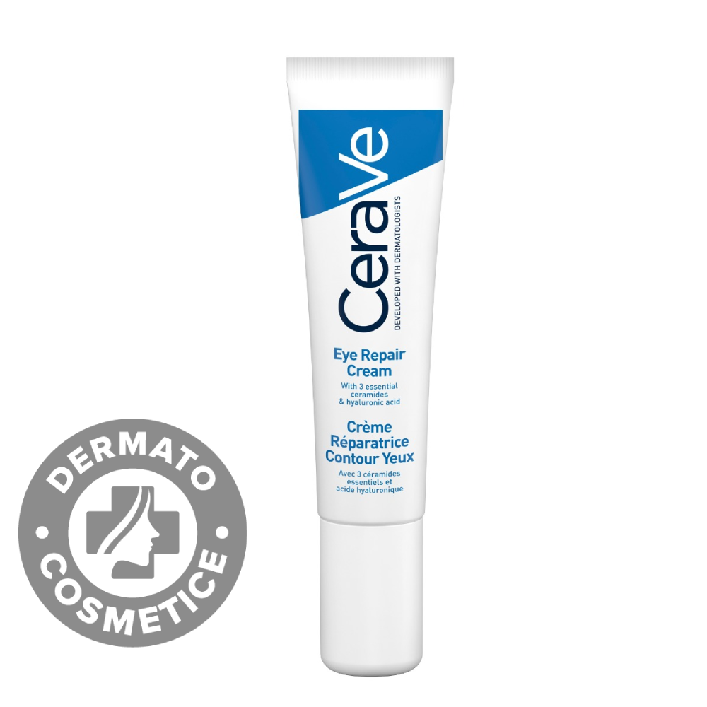 Crema reparatoare pentru ochi cu ceramide si acid hialuronic, 14ml, CeraVe Crema reparatoare pentru ochi cu ceramide si acid hialuronic, 14ml, CeraVe