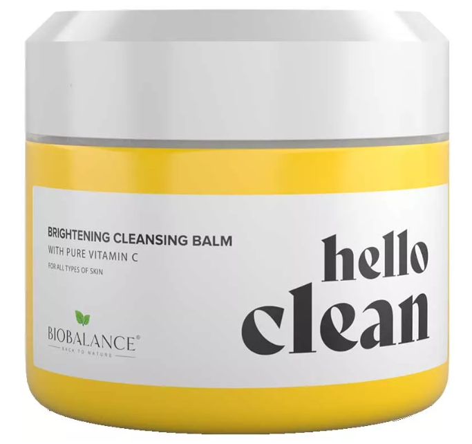 Balsam de curatare faciala 3 in 1 cu Vitamina C pura Hello Clean, 100ml, Bio Balance Balsam de curatare faciala 3 in 1 cu Vitamina C pura Hello Clean, 100ml, Bio Balance
