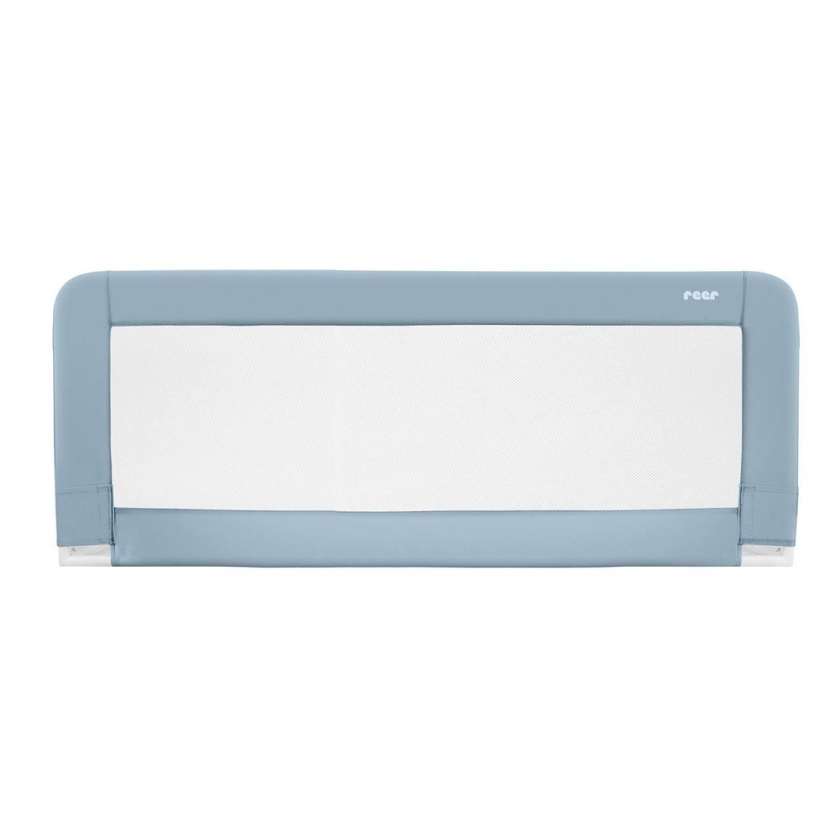 Bariera de protectie pat pentru bebelusi Albastru-gri 45101, 100cm, Reer Bariera de protectie pat pentru bebelusi Albastru-gri 45101, 100cm, Reer