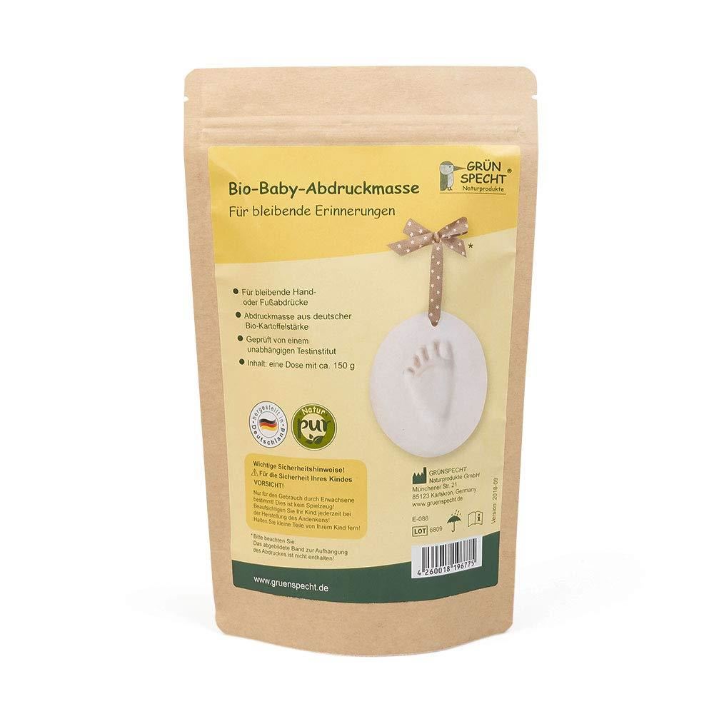 Rezerva mulaj organic pentru amprenta mana sau picior bebelusi 677-00, 1 bucata, Grunspecht Rezerva mulaj organic pentru amprenta mana sau picior bebelusi 677-00, 1 bucata, Grunspecht