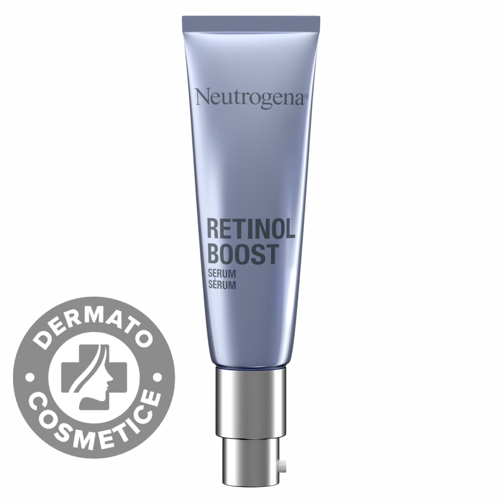 Ser pentru fata anti-imbatranire Retinol Boost, 30ml, Neutrogena Ser pentru fata anti-imbatranire Retinol Boost, 30ml, Neutrogena
