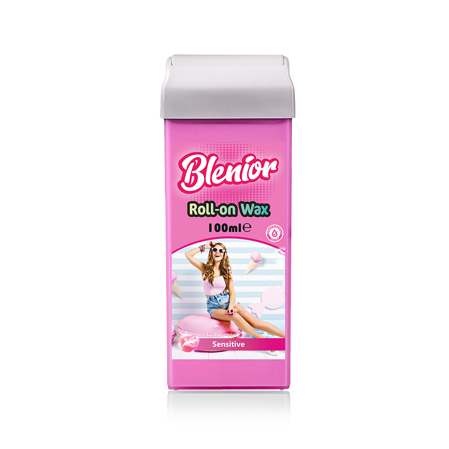 Ceara depilatoare roll-on pentru piele sensibila, 100ml, Blenior Ceara depilatoare roll-on pentru piele sensibila, 100ml, Blenior