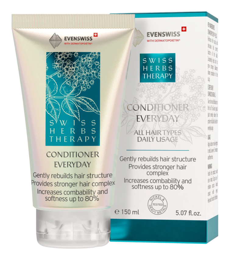 Balsam pentru par puternic Swiss Herbs Therapy, 150ml, Evenswiss Balsam pentru par puternic Swiss Herbs Therapy, 150ml, Evenswiss