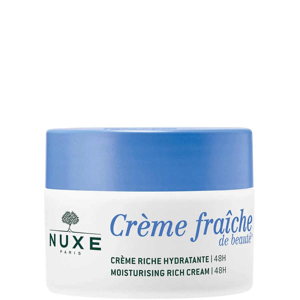 Crema hidratanta 48h pentru ten uscat Creme Fraiche de Beaute, 50ml, Nuxe Crema hidratanta 48h pentru ten uscat Creme Fraiche de Beaute, 50ml, Nuxe
