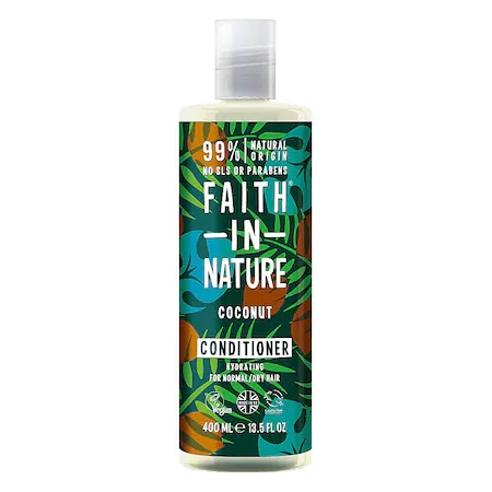 Balsam natural hidratant cu cocos pentru par normal sau uscat, 400ml, Faith in Nature Balsam natural hidratant cu cocos pentru par normal sau uscat, 400ml, Faith in Nature