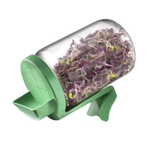 Germinator tip borcan cu protectie la scurgerea apei, 660ml, Germline Germinator tip borcan cu protectie la scurgerea apei, 660ml, Germline