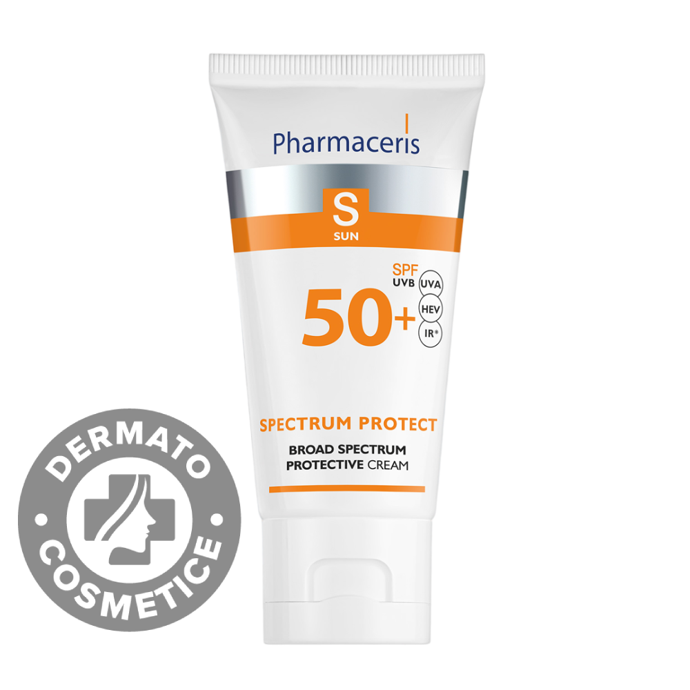 Crema cu protectie solara si spectru larg pentru copii si adulti SPF50+ S, 50ml, Pharmaceris Crema cu protectie solara si spectru larg pentru copii si adulti SPF50+ S, 50ml, Pharmaceris