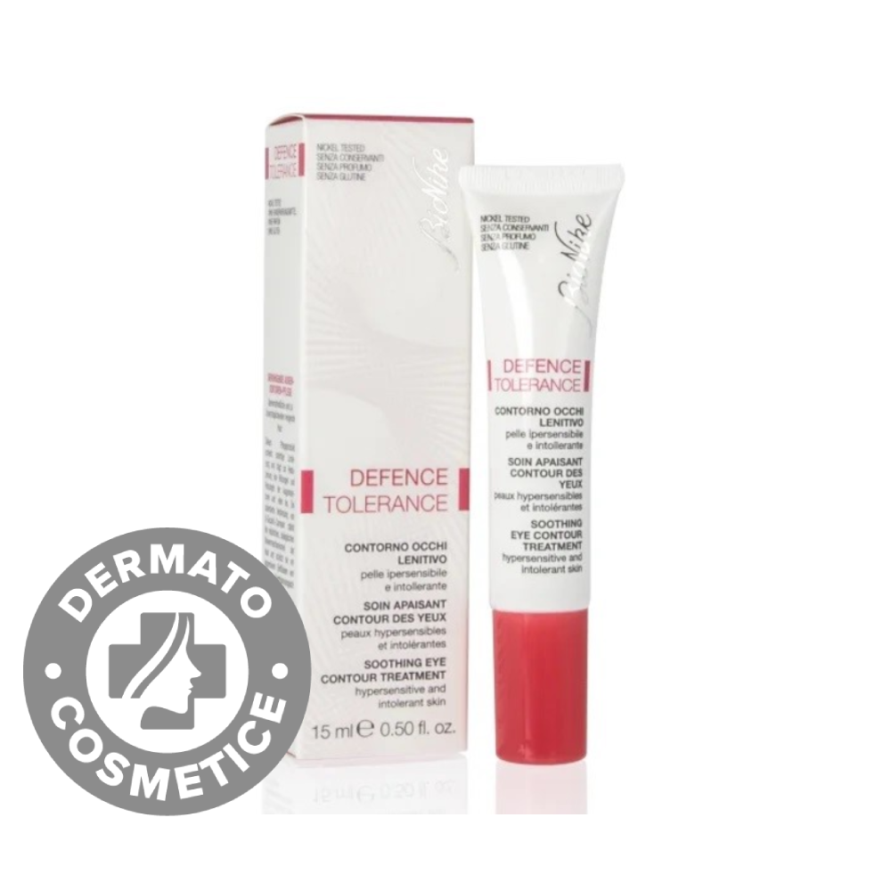 Crema pentru conturul ochilor iritati Defence Tolerance, 15ml, Bionike Crema pentru conturul ochilor iritati Defence Tolerance, 15ml, Bionike
