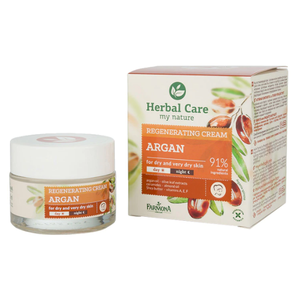 Crema nutritiva si regeneratoare zi/noapte pentru ten uscat Herbal Care, 50ml, Farmona Crema nutritiva si regeneratoare zi/noapte pentru ten uscat Herbal Care, 50ml, Farmona