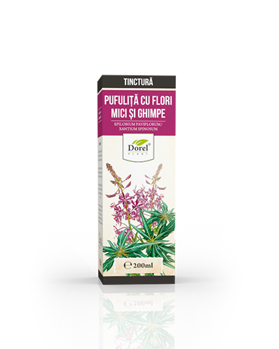 Tinctura de Pufulita cu flori mici si ghimpe, 200ml, Dorel Plant Tinctura de Pufulita cu flori mici si ghimpe, 200ml, Dorel Plant