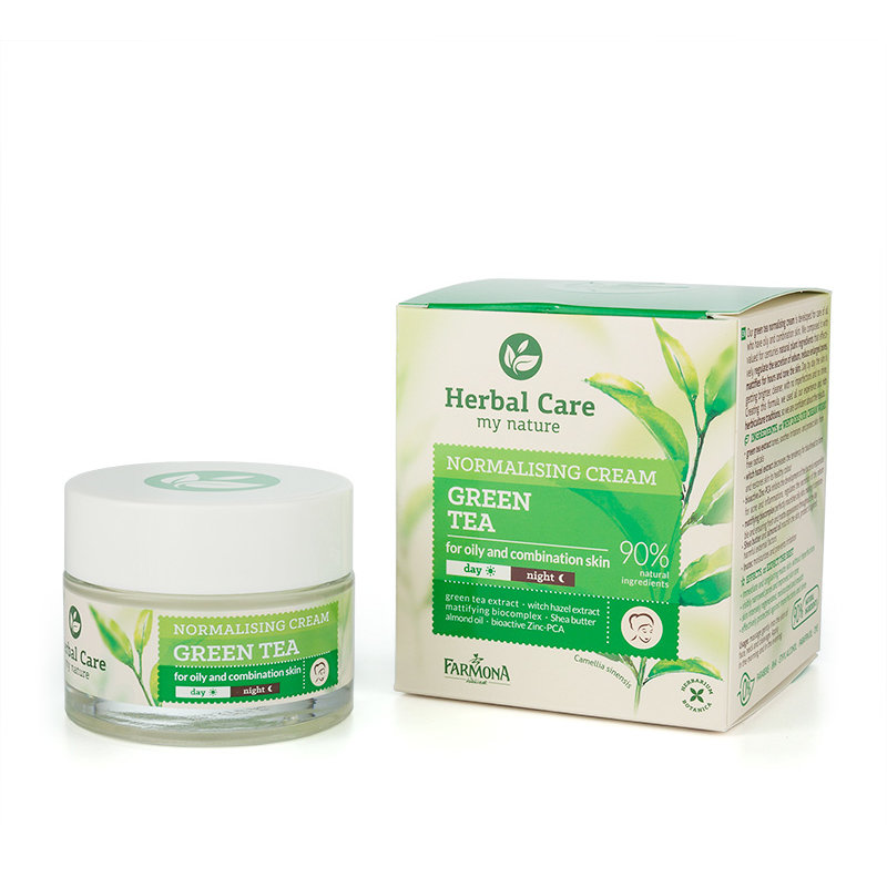 Crema normalizatoare si matifianta zi/noapte pentru ten gras/mixt Herbal Care, 50ml, Farmona Crema normalizatoare si matifianta zi/noapte pentru ten gras/mixt Herbal Care, 50ml, Farmona