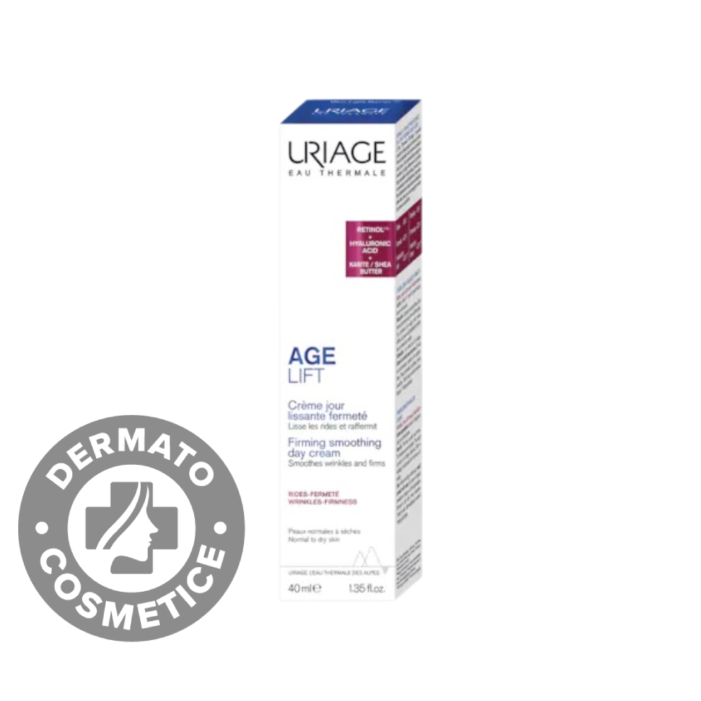 Crema de zi pentru lifting si fermitate Age Lift, 40ml, Uriage Crema de zi pentru lifting si fermitate Age Lift, 40ml, Uriage