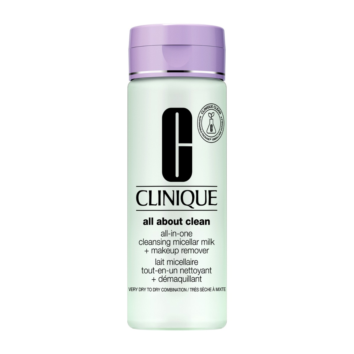 Lapte demachiant delicat pentru ten uscat si foarte uscat All About Clean, 200ml, Clinique Lapte demachiant delicat pentru ten uscat si foarte uscat All About Clean, 200ml, Clinique