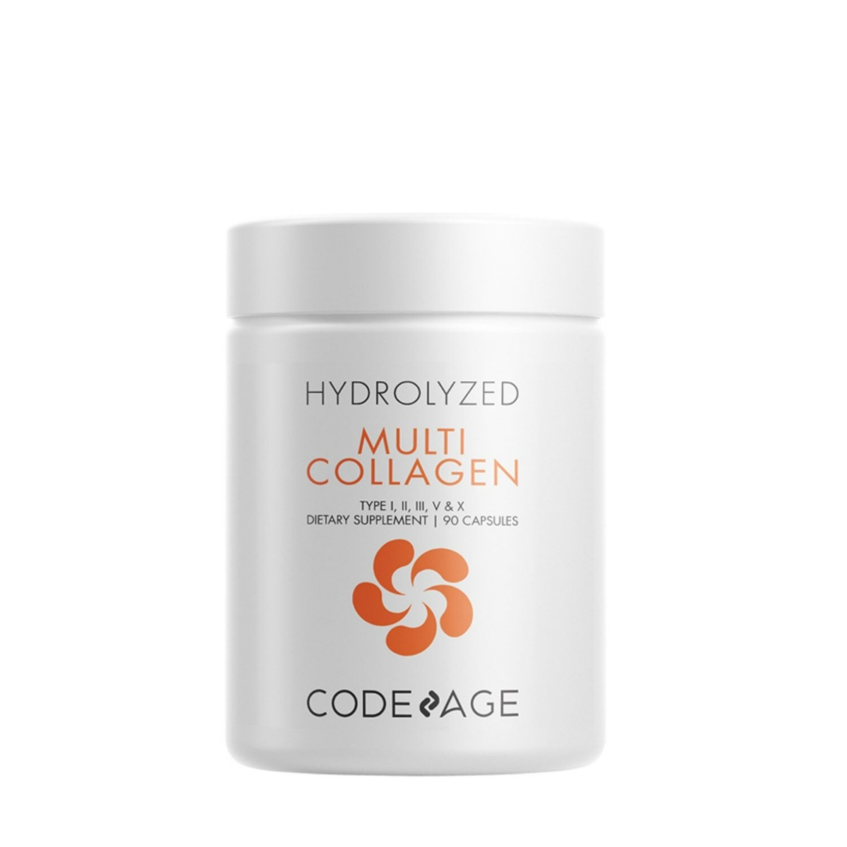 Colagen hidrolizat Multi Collagen Hydrolyzed , 90 capsule, CodeAge Colagen hidrolizat Multi Collagen Hydrolyzed , 90 capsule, CodeAge