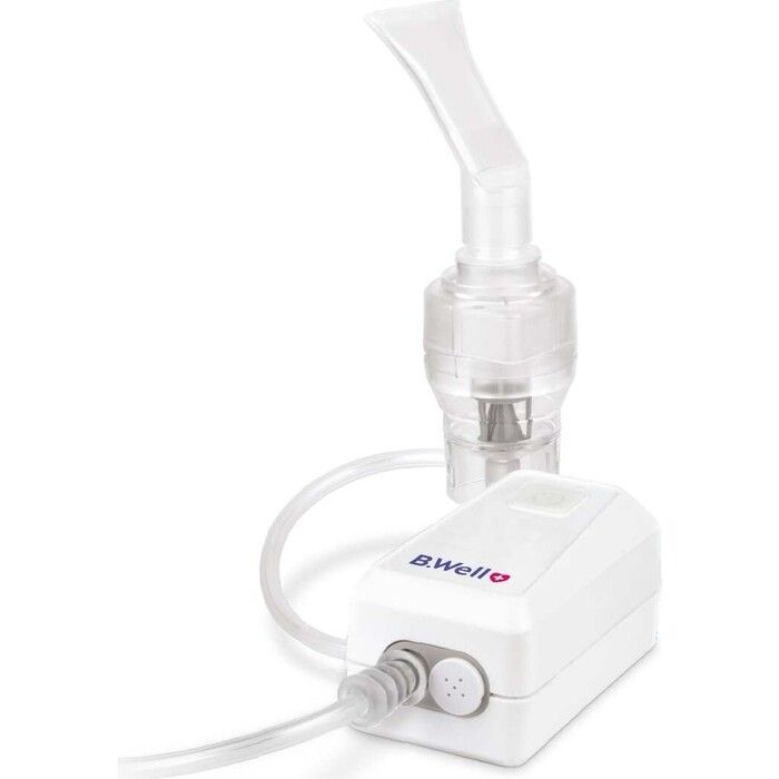 Nebulizator cu compresor inteligent pentru copii si adulti Basic MED-120, 1 bucata, B.Well Nebulizator cu compresor inteligent pentru copii si adulti Basic MED-120, 1 bucata, B.Well