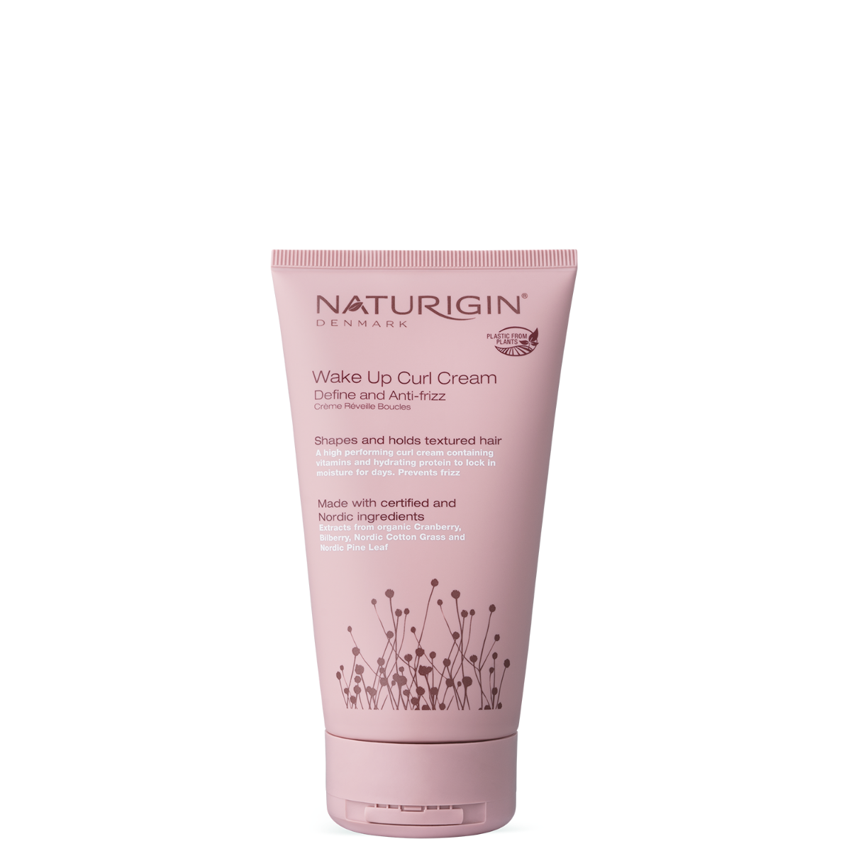 Crema organica pentru definire si hidratare pentru par cret si ondulat antifrizz Wake Up Curl, 150ml, Naturigin Crema organica pentru definire si hidratare pentru par cret si ondulat antifrizz Wake Up Curl, 150ml, Naturigin