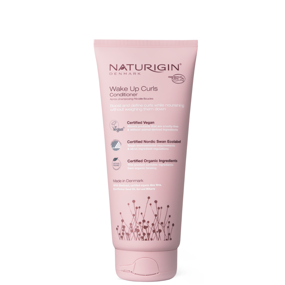 Balsam hidratant organic pentru par cret si ondulat cu efect antifrizz Wake Up Curl, 200ml, Naturigin Balsam hidratant organic pentru par cret si ondulat cu efect antifrizz Wake Up Curl, 200ml, Naturigin
