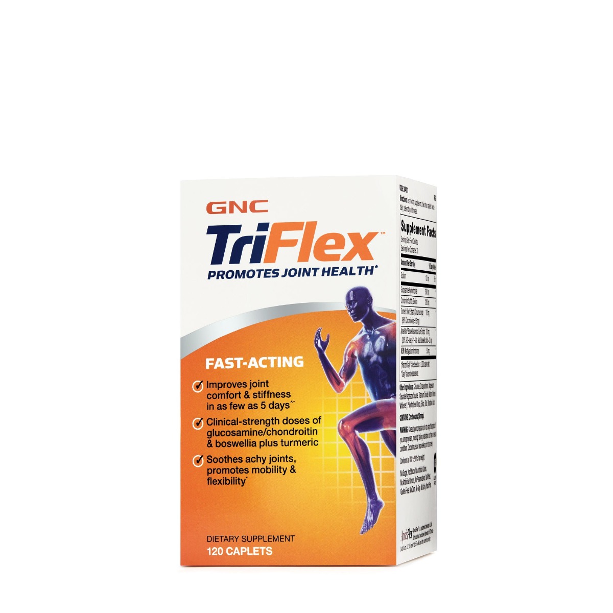 Formula pentru sanatatea articulatiilor TriFlex™ Fast-Acting, 240 tablete, GNC Formula pentru sanatatea articulatiilor TriFlex™ Fast-Acting, 240 tablete, GNC