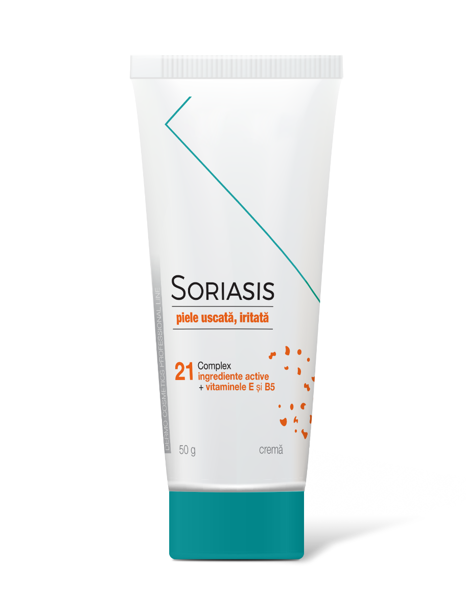 Crema Soriasis pentru piele uscata si iritata, 50g, PharmaGenix® Crema Soriasis pentru piele uscata si iritata, 50g, PharmaGenix®