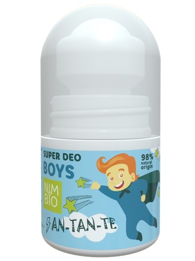 Deodorant natural pentru baieti de la +6 ani An-Tan-Te, 30ml, Nimbio Deodorant natural pentru baieti de la +6 ani An-Tan-Te, 30ml, Nimbio