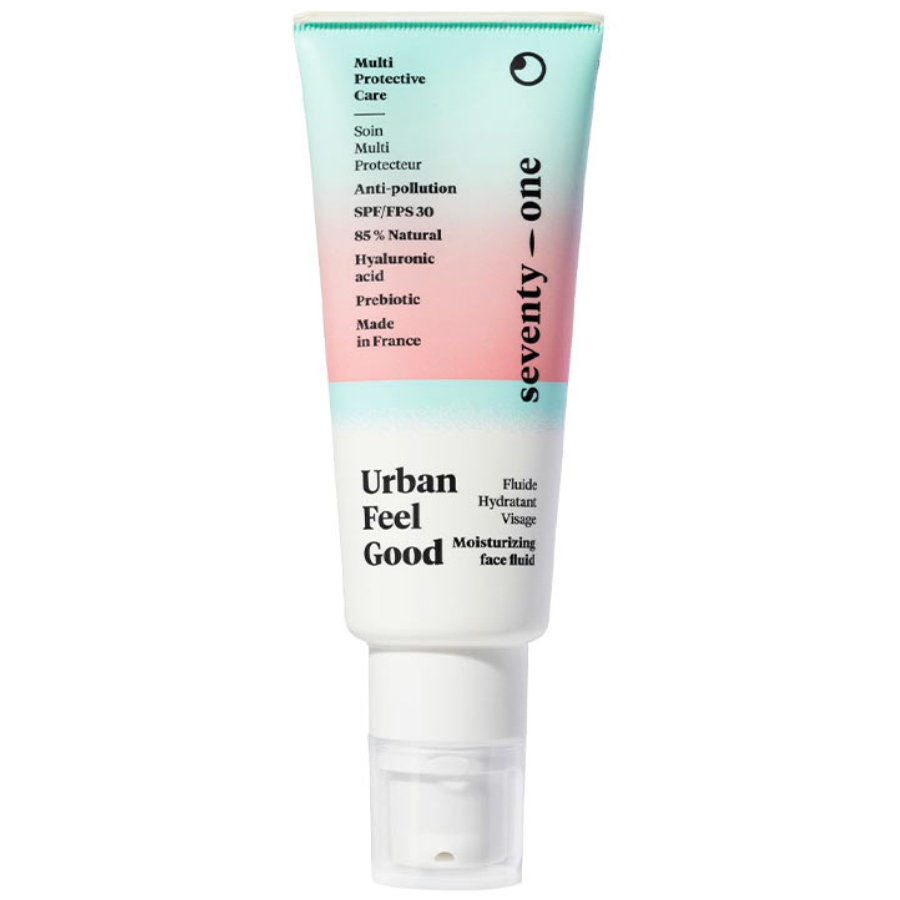 Crema pentru fata hidratanta multi-protectiva cu SPF 30 Urban Feel Good, 40ml, Seventy One Percent Crema pentru fata hidratanta multi-protectiva cu SPF 30 Urban Feel Good, 40ml, Seventy One Percent
