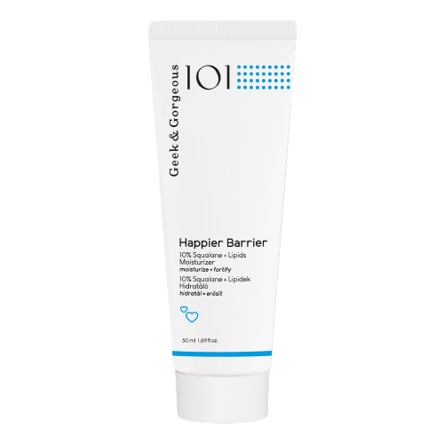 Crema 10% squalan + lipide Happier Barrier, 50ml, Geek&Gorgeous Crema 10% squalan + lipide Happier Barrier, 50ml, Geek&Gorgeous
