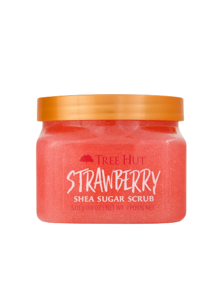 Exfoliant pentru corp Strawberry, 510g, Tree Hut