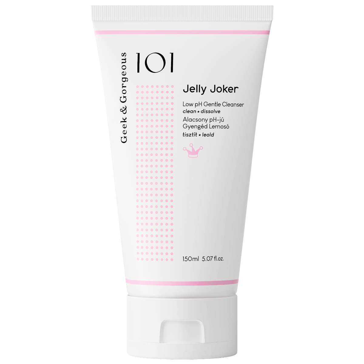 Cleanser non spumant cu pH scazut Jelly Joker, 150ml, Geek&Gorgeous Cleanser non spumant cu pH scazut Jelly Joker, 150ml, Geek&Gorgeous