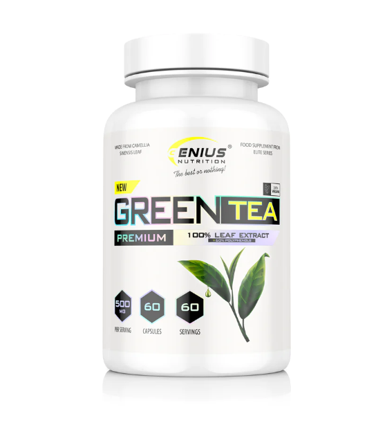 Ceai verde, 60 capsule, Genius Nutrition
