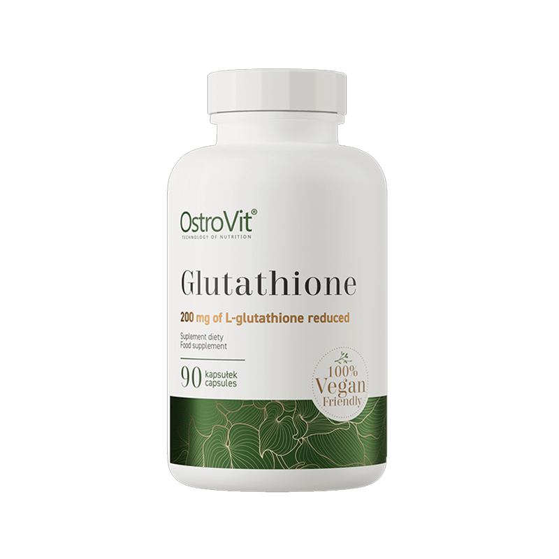 Supliment alimentar L-Glutation Redus 200mg, 90 capsule, OstroVit Supliment alimentar L-Glutation Redus 200mg, 90 capsule, OstroVit