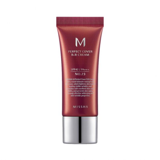 BB Cream M Perfect Cover SPF42/PA+++ Nuanta 23/Bej natural, 20ml, Missha BB Cream M Perfect Cover SPF42/PA+++ Nuanta 23/Bej natural, 20ml, Missha