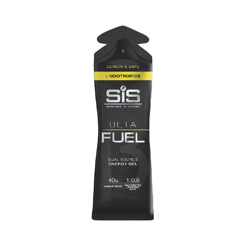 Gel energizant Nootropics cu lamaie si lime Beta Fuel, 60ml, SiS Gel energizant Nootropics cu lamaie si lime Beta Fuel, 60ml, SiS