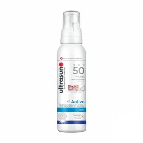 Spray transparent pentru protectie solara SPF50, 150ml, Ultrasun Spray transparent pentru protectie solara SPF50, 150ml, Ultrasun