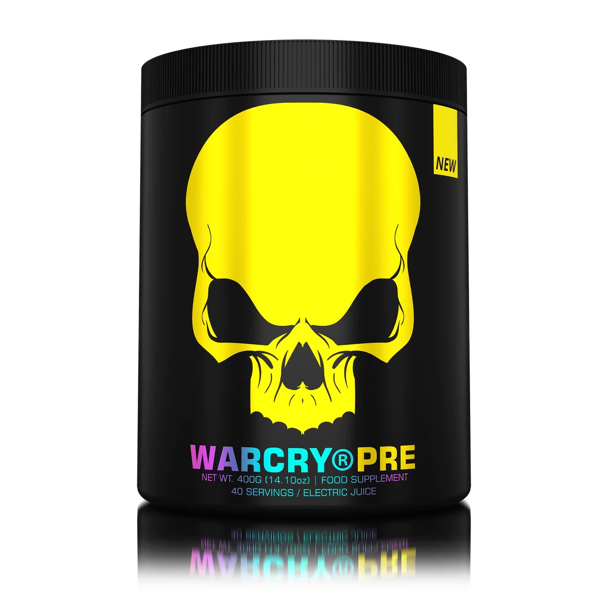 Pre-Workout cu aroma Electric Juice Warcry, 400g, Genius Nutrition Pre-Workout cu aroma Electric Juice Warcry, 400g, Genius Nutrition