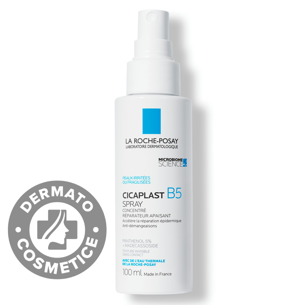 Spray reparator si calmant Cicaplast B5, 100ml, La Roche-Posay Spray reparator si calmant Cicaplast B5, 100ml, La Roche-Posay