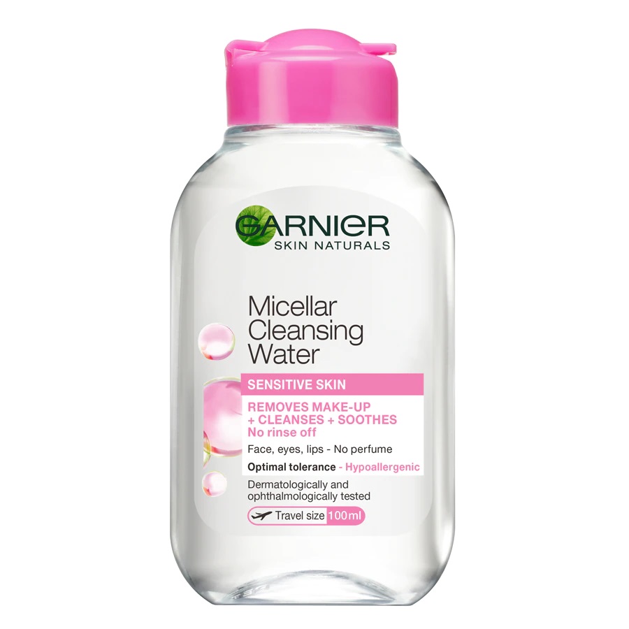 Apa micelara pentru ten sensibil Skin Naturals, 100ml, Garnier Apa micelara pentru ten sensibil Skin Naturals, 100ml, Garnier