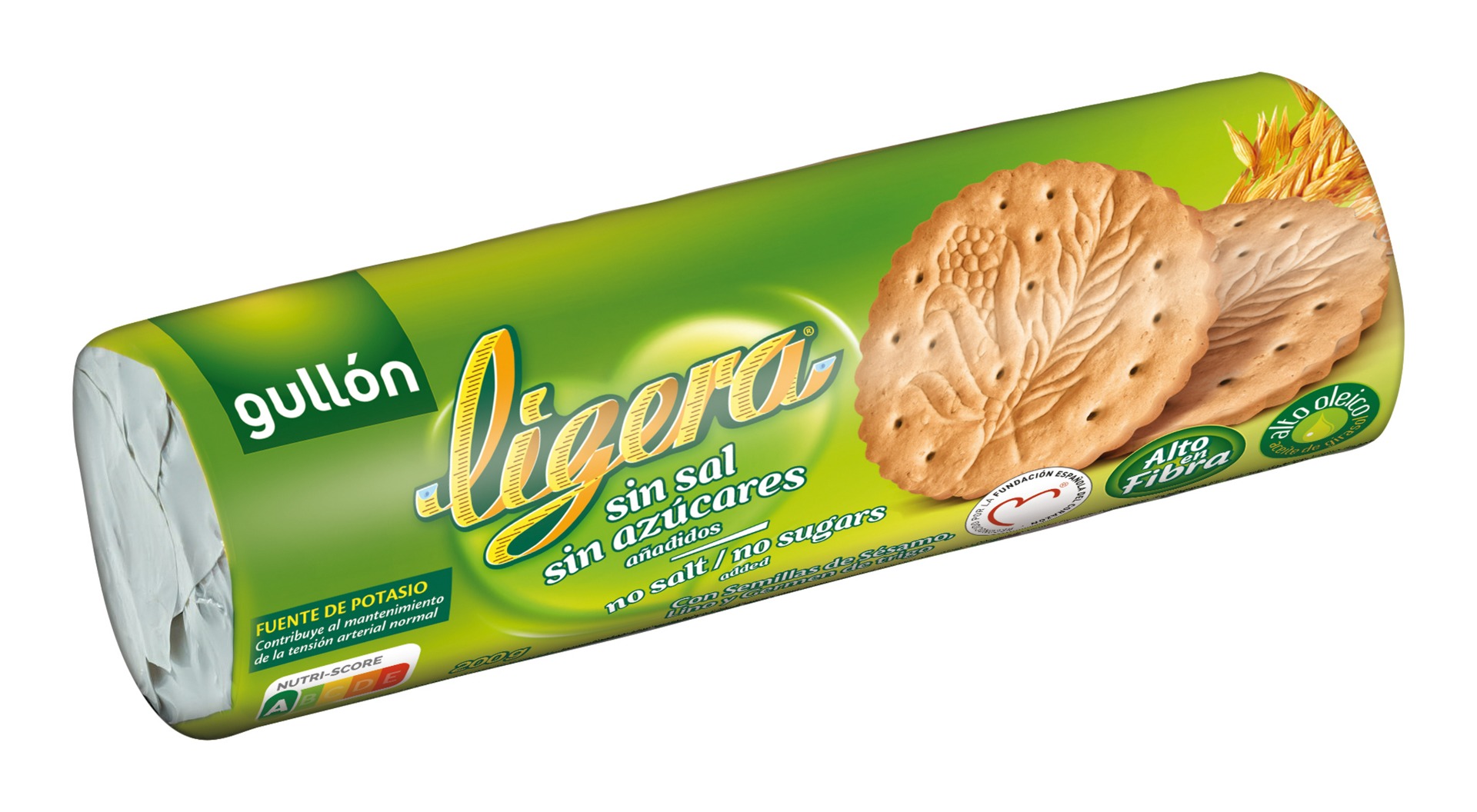 Biscuiti fara zahar adaugat si fara sare Maria Ligera, 200g, Gullon Biscuiti fara zahar adaugat si fara sare Maria Ligera, 200g, Gullon